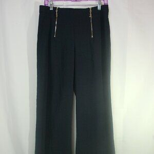 Tahari Black Wide Leg Dress Pants Womens Size 10 NWT